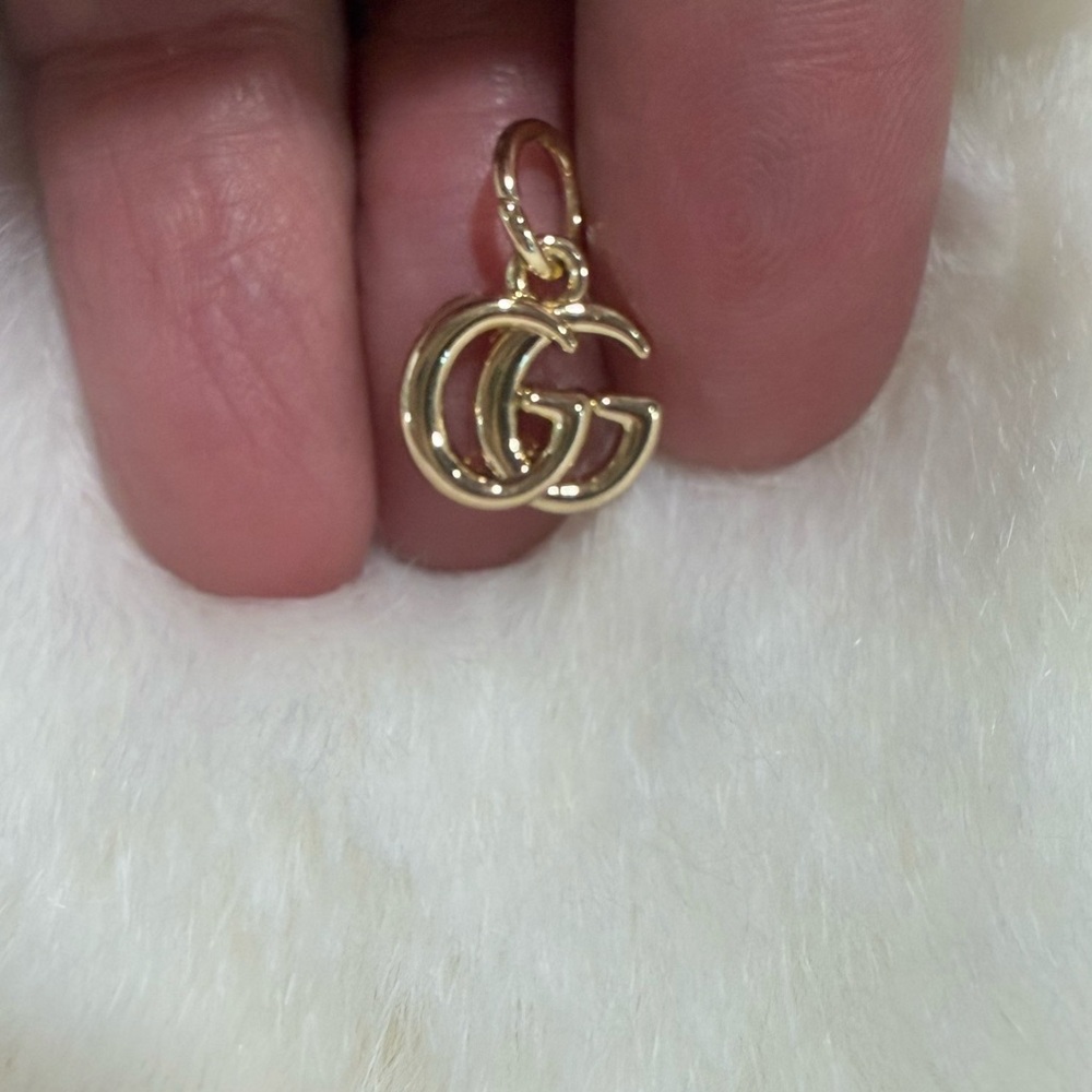 Gold Colored Gucci Charm
